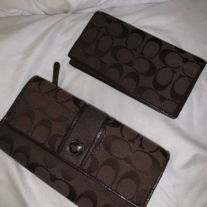 Coach Bag and Wallet Set